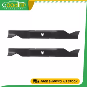 2pcs Lawn Mowers Deck Blades for 46 inch Rotary 12242 AYP ROPER SEARS 532405380 - Picture 1 of 8