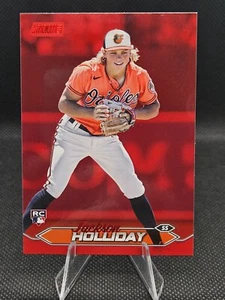 JACKSON HOLLIDAY Red Foil - 2024 Topps Stadium Club - #211 (RC) - Picture 1 of 2