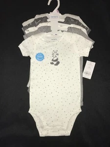 Carter's 5er Pack Little Baby Basics Bodys Junge Mädchen Einteiler Größe 6 Monate - Bild 1 von 6