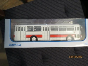 1/43  HUNGARIAN CITY BUS IKARUS 556  by Sovietsky Autobus SOVA VERY RARE! NEW! - Picture 1 of 3