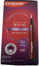 Colgate Optic White Overnight Whitening Pen&Stand 35 Treatments Exp2025+ #9087