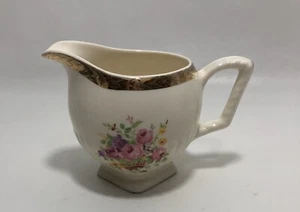 Royal China Etch Gold Creamer - National Brotherhood Of Operative Pottery - Picture 1 of 4