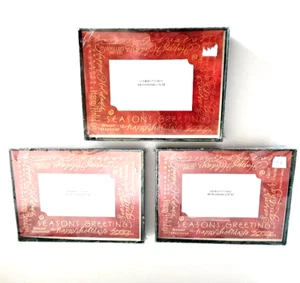 St. Nicholas Square (Kohl's) Lot of 3- 12 Photoholder X-mas Cards/Env - Picture 1 of 7