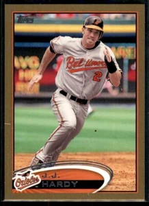 2012 Topps Gold J.J. Hardy #571 Baltimore Orioles 0563/2012 - Picture 1 of 2