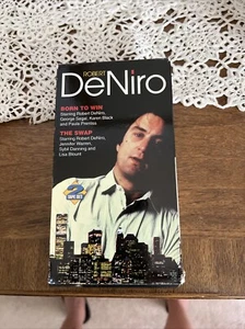 ROBERT DENIRO, BORN TO WIN, THE SWAP, 2 TAPE BOX SET, VHS - Picture 1 of 6