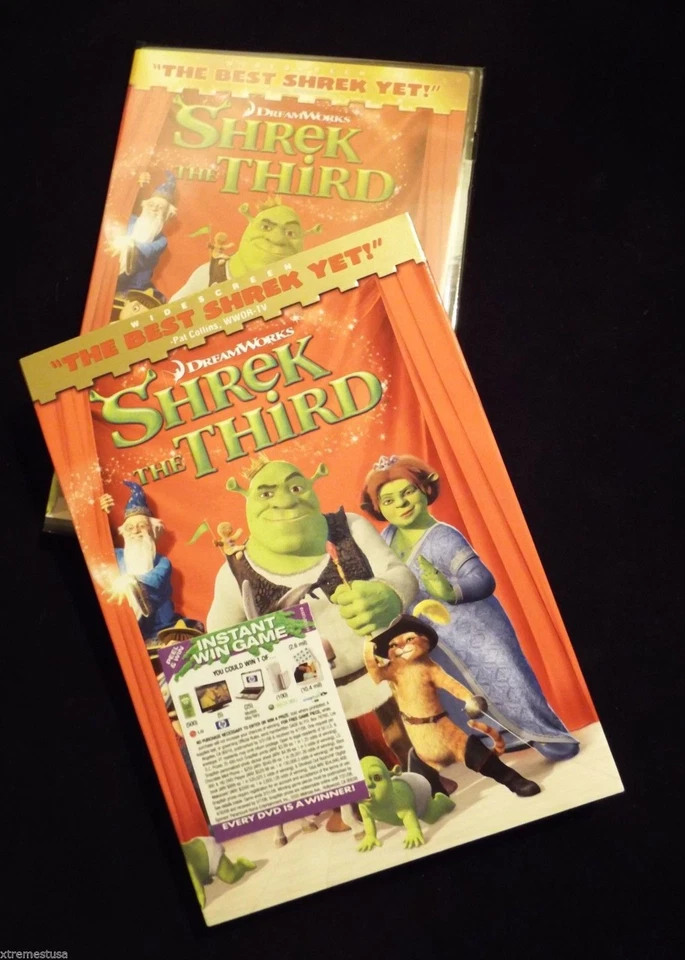 Shrek the Third (DVD, 2007, Widescreen)  Animated, Childrens, Chris Miller, PG - Image 1 of 1