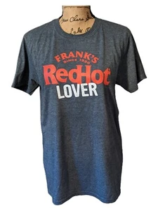 Frank's Red Hot Sauce Lover I Put That On Everything Two Sided SM Gray T-Shirt - Picture 1 of 3