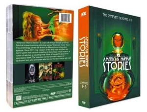 American Horror Stories seasons1-3 TV Series Film Movie (DVD ,9-Disc) Region 1 - Afbeelding 1 van 1