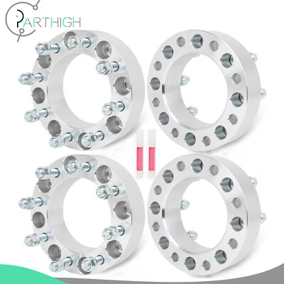 Para Ford F-250 Modelo 8x170 con Ruedas 8x6.5 (4) Adaptadores de Rueda 2" Grueso 14x1.5 Foto 1 de 4