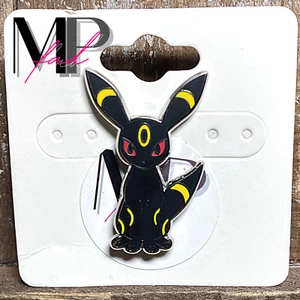 Pokemon Hartnadel Emaille versilbert Sammlerstück EEVEELUTION PUUURFECT UMBREON - Bild 1 von 4