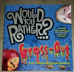New WOULD YOU RATHER? GROSS OUT OVER 300 QUESTIONS Heimberg Gomberg 1st Ed Print - Imagen 1 de 2