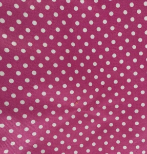 Pottery Barn Curtain Hot Pink White Polka Dots Kids Blackout 44x88 Drapes Panel - Picture 1 of 5