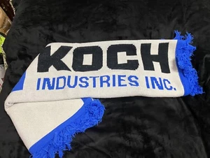 KOCH INDUSTRIES - “Chunky Knit” - Throw Blanket - Silver-Blue - NEW - Vintage - Picture 1 of 7