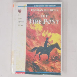 The Fire Pony Rodman Philbrick Scholastic YA 6 Middle Grade Fiction Horse Hdcovr - Foto 1 di 15