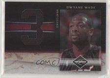 2010-11 Panini Limited Jumbo Materials Jersey Numbers /99 Dwyane Wade #2 HOF