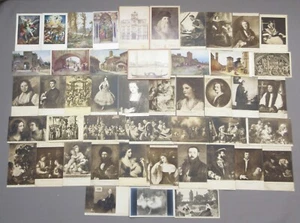 Early 1900's Post Cards of Art From Famous European Galleries (90+) - Picture 1 of 24