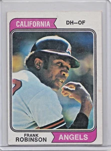 1974 Topps # 55 Frank Robinson Angels NM/MT Make Offers! - Picture 1 of 2