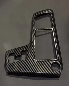 Carbon Car Center Control Gear Panel Trim Cover For Kia Sportage 2022-2024 - Picture 1 of 3