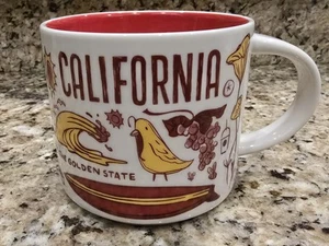 NEW Starbucks Coffee Mug Been There Series California Golden State Cup 14 Oz - Picture 1 of 5
