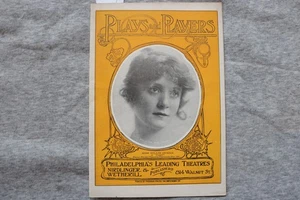 1914 PLAYS AND PLAYERS THEATRE PROGRAM MAGAZINE -MISS BILLIE BURKE COVER- K 2720 - Picture 1 of 9
