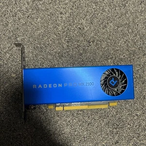 Scheda video Dell AMD Radeon Pro WX 2100 2 GB GDDR5 PCIe altezza completa 0CDMJ9 testata - Foto 1 di 3