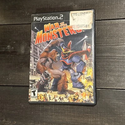 War of the Monsters (Sony PlayStation 2, 2003) No Manual - Tested - Image 1 of 4