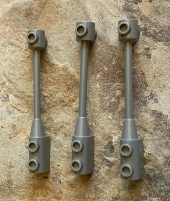 Lego 30359 Axle Holder Dark Gray Replacement Parts Pieces Lot of 3 - Image 1 of 3