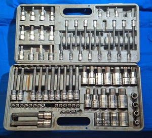 Blue Point BLPTHC87 combination drive torx and hex bit socket set 80 pieces tota - Picture 1 of 15