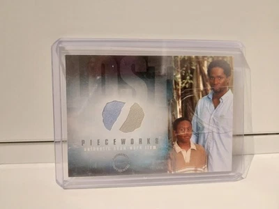LOST SEASON ONE - PW12 - MICHAEL DAWSON AND WALT LLOYD DUAL PIECEWORKS CARD - Bild 1 von 2