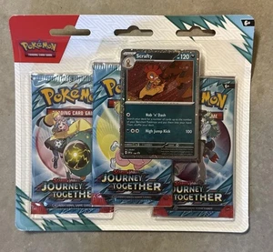 Pokemon Scarlet & Violet Journey Together 3 Pack Blister - Bild 1 von 2