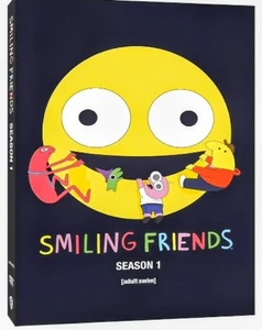 Smiling Friends Complete First Season DVD US Import, Zach Hadel [Uncensored] - Picture 1 of 2
