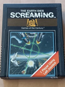 Atari 2600 The Earth Dies Screaming rare video game - Picture 1 of 3