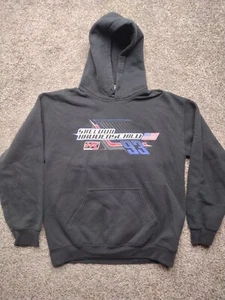 Sheldon Haudenschild Racing Hoodie Sweatshirt Mens M Black Sprint Car #93 - Picture 1 of 15