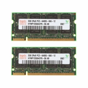 4GB Kit 2x 2GB Module Sony Vaio PCG / VGN DDR2 Laptop/Notebook RAM SODIMM Memory - Picture 1 of 6