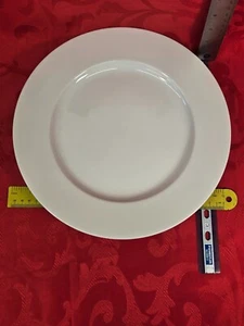 Plato de picar Cajón y barril Maison todo blanco 12 pulgadas hecho en JAPÓN - Imagen 1 de 3