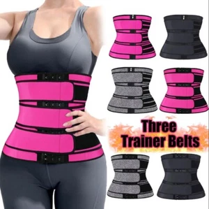 New Women Waist Trainer Corset Weight Loss Sauna Women Sweat Body Shaper - Picture 1 of 26