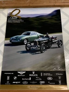 Aston Martin DB4 GT Zagato 1961 ? & Serie-1? Poster Monterey Carmel Wachtel 24x36  - Bild 1 von 12