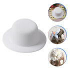  4 Pcs Hat Embryo Small Top Net Baby Mini Hats for Crafts Fabric Ornaments
