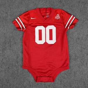 Ohio State Buckeyes Football Jersey Boys 24M Red Nike Baby Toddler Kids 18M 2T - Picture 1 of 11
