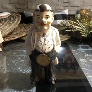 Vintage Enesco The Ear Nose and Throat Specialist Doctor Figur Tag - Bild 1 von 7