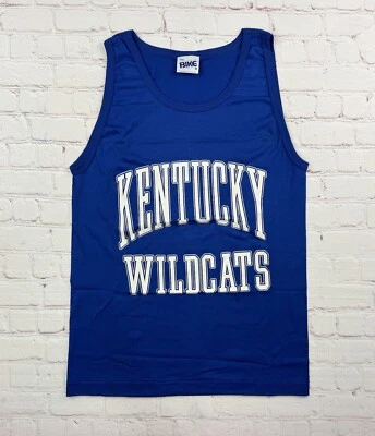 NUEVO/Antiguo Stock De Colección Años 80 90 Kentucky Wildcats Baloncesto Camiseta Para Hombre Med Foto 1 de 4