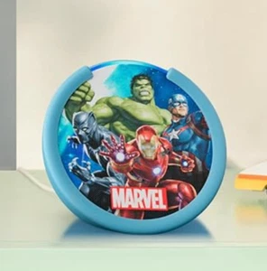 Amazon Echo Pop Kids Alexa for kids With Parental Controls Marvel Avengers NEW - Picture 1 of 1
