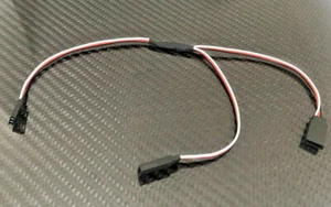 RC 2er Verteiler Servo Y-Kabel 2er Stecker Splitter Servokabel Drone Car Copter  - Bild 1 von 4