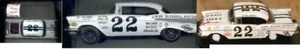 CD-061 #22 Fireball Roberts 1957 Chevy convertible DECALS - Picture 1 of 1