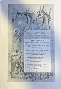 1893 How Love Came By Alice Archer Sewall illustrated - Picture 1 of 3