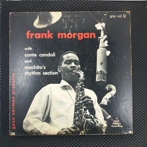 JACKET ONLY NO ALBUM Gene Norman Presents Frank Morgan (GNP – Vol 12) - Imagen 1 de 2