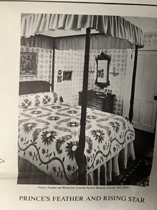 Patchwork Quilting Patterns “Bridal Counterpane”&”Prince’s Feather” Blocks 34x45 - Picture 1 of 13