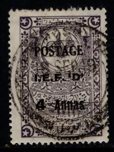 Iraq Mosul 1919 British Occupation 4 annas SG7 Used - Picture 1 of 1