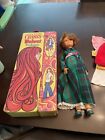 Vintage IDEAL 1971 Quilted CRISSY DOLL original CASE Doll and accessories