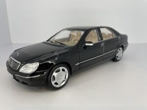 Norev Mercedes Benz S600 V12 W220 1998 Black 1:18 183811